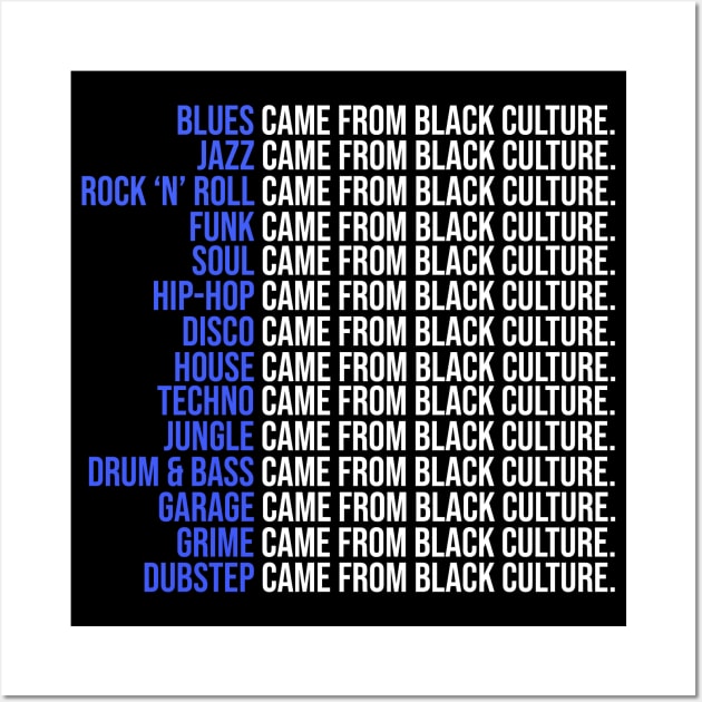 Black Culture Wall Art by artsylab